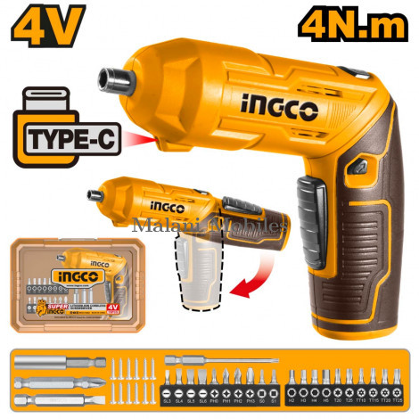 4V Cordless Screwdriver